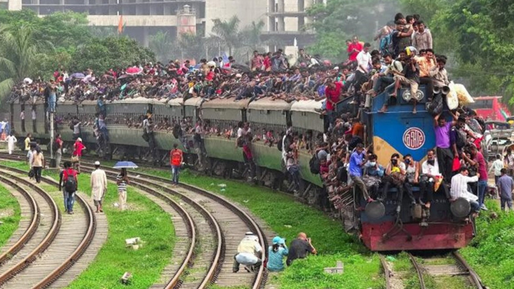 কাল থেকে ঈদযাত্রায় ট্রেনে ভ্রমণ শুরু