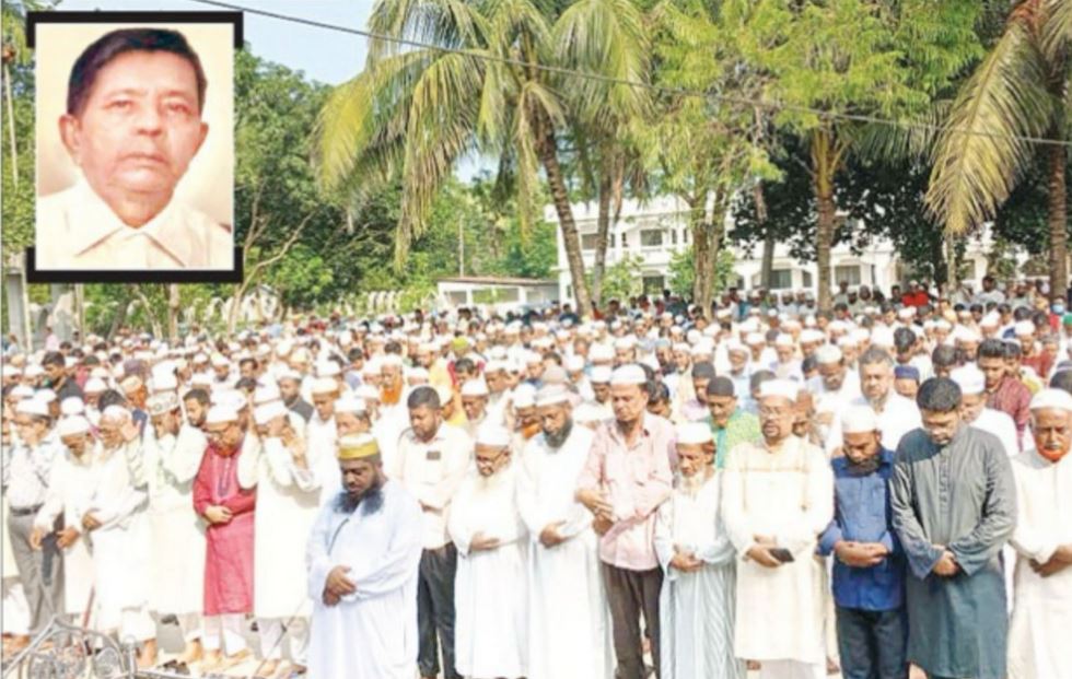 লাকসামের ডুরিয়া বিষ্ণুপুরে ভাইয়া গ্রুপের প্রতিষ্ঠাতা পরিচালক মাস্টার  রুহুল আমিনের দাফন সম্পন্ন