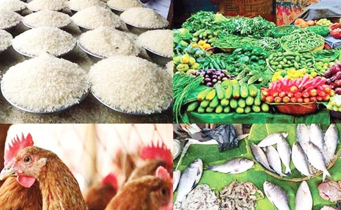 চালের দাম কিছুটা কমলেও বেড়েছে সবজি, মাছ ও মুরগির চালের দাম কিছুটা কমলেও বেড়েছে সবজি, মাছ ও মুরগির