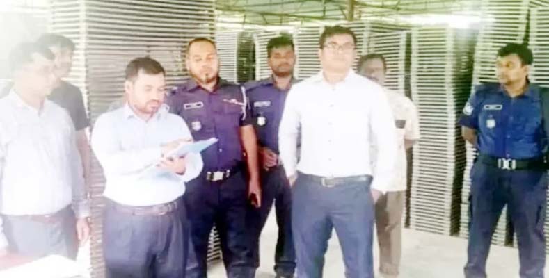 অবৈধ কয়েল ফ্যাক্টরিকে ৫০ হাজার টাকা জরিমানা