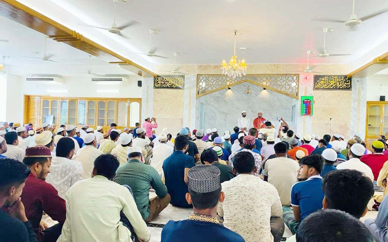 লালমাই উপজেলা মডেল মসজিদের আনুষ্ঠানিক কার্যক্রম শুরু লালমাই উপজেলা মডেল মসজিদের আনুষ্ঠানিক কার্যক্রম শুরু