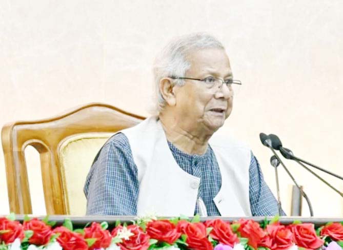 নির্বাচন-পরবর্তী কর্মসূচি  জানালেন প্রধান উপদেষ্টা